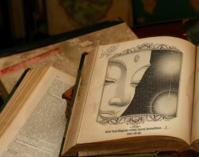 Thư viện sách Phật giáo xưa 